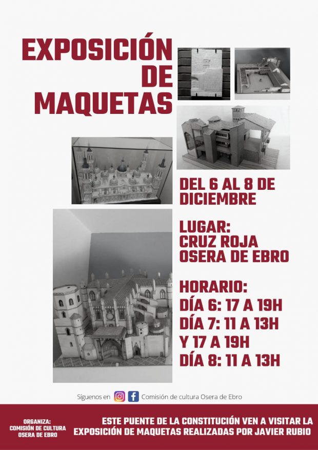 EXPOSICIÓN DE MAQUETAS