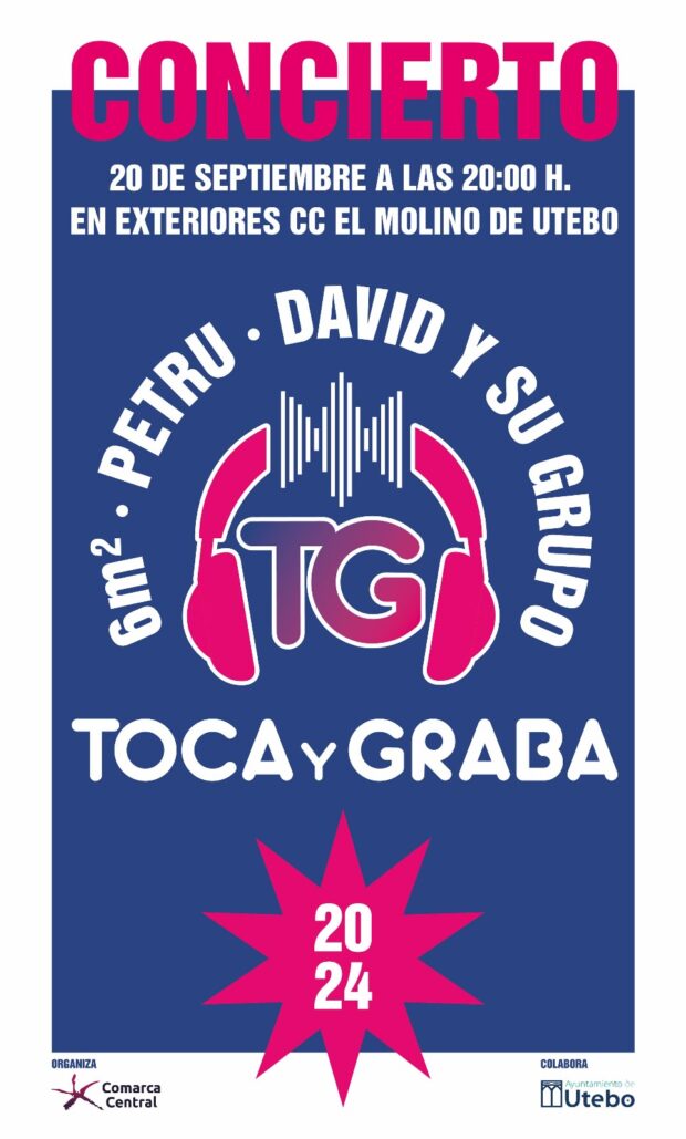 TOCA Y GRAVA. CARTEL UTEBO 2024