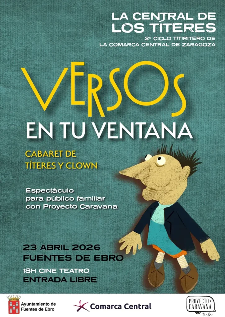 "Versos en tu ventana" Cabaret de títeres y clown