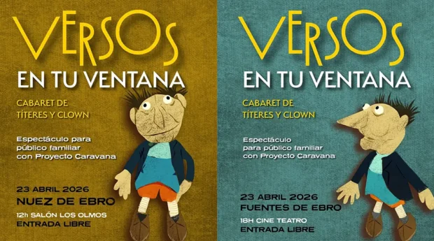 "Versos en tu ventana" Cabaret de títeres y clown